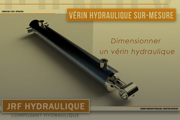 Vérin sur-mesure - JRF HYDRAULIQUE